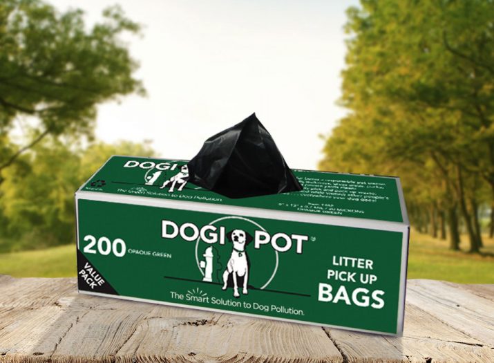 smart litter bags, dog poop bag